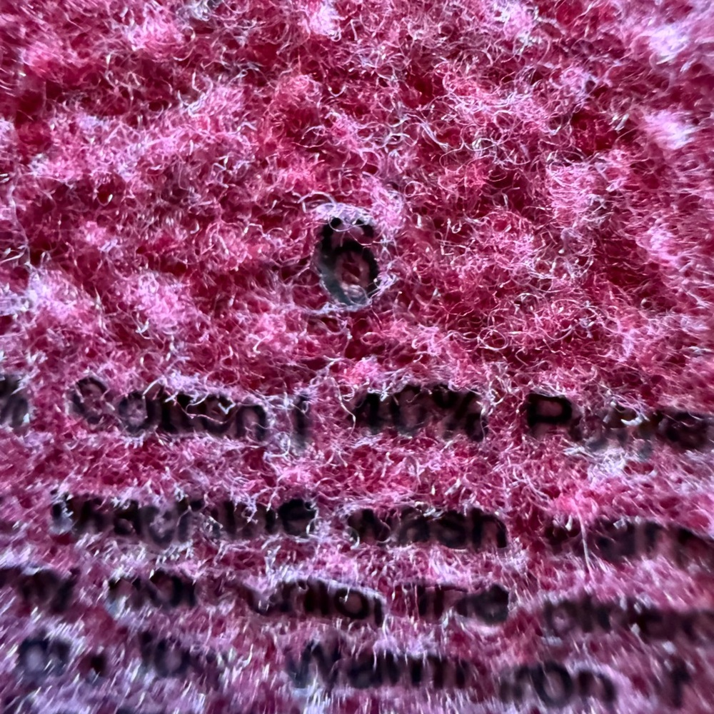 Disney Maroon Kids Hoodie with Black Mickey Print - Picture 5 of 8
